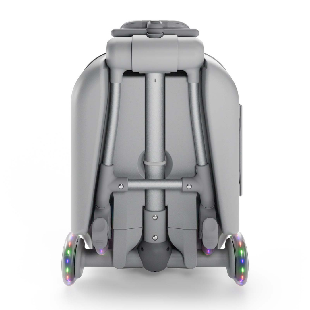 KinderKraft CABBY куфар със седалка GREY