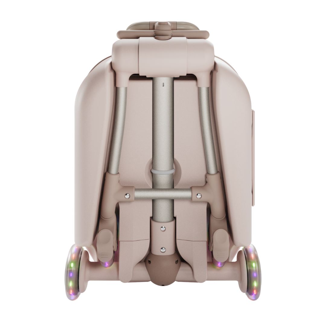 KinderKraft CABBY куфар със седалка ROSE GOLD