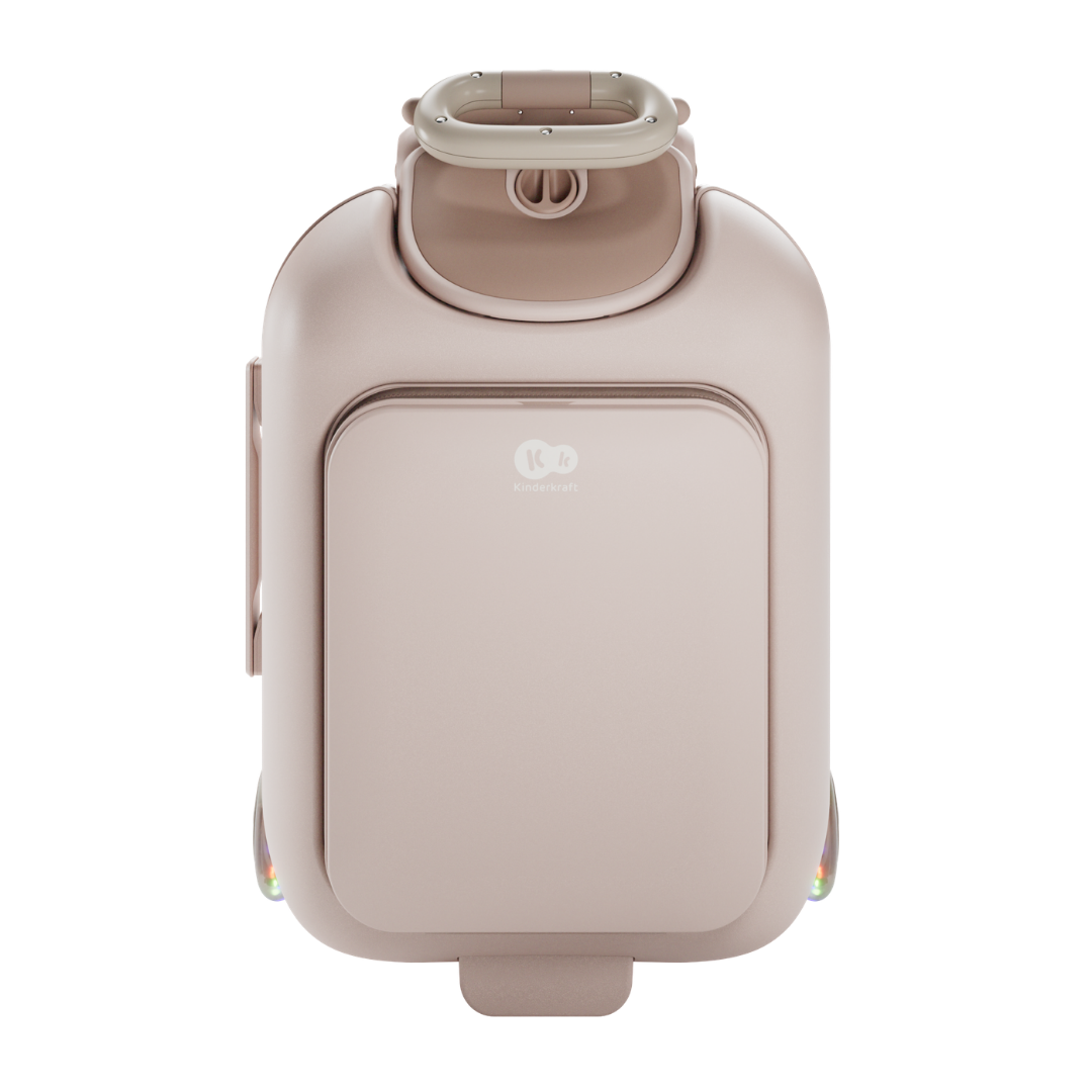 KinderKraft CABBY куфар със седалка ROSE GOLD