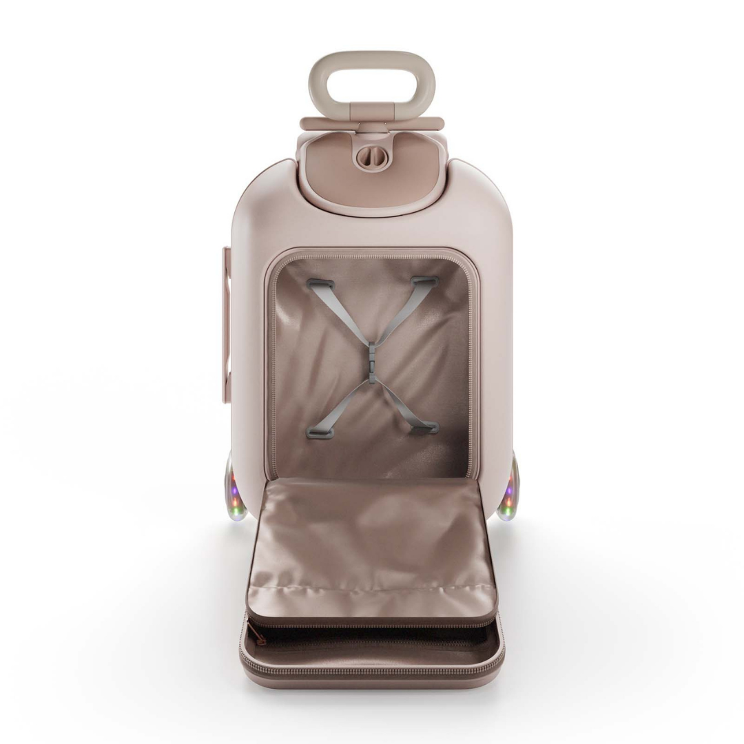 KinderKraft CABBY куфар със седалка ROSE GOLD