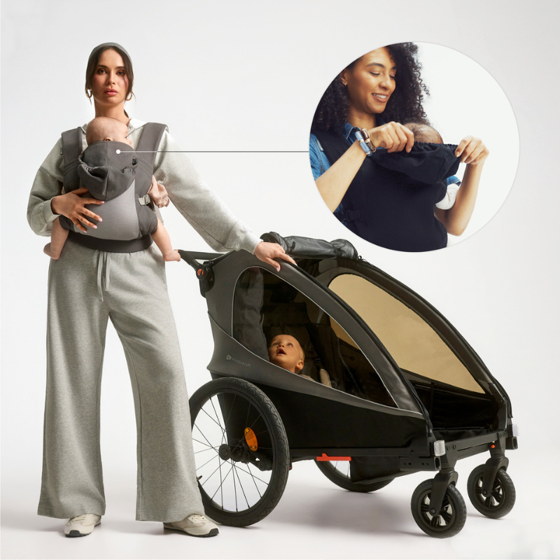 Kinderkraft CARRYBEE ергономична раница BEIGE
