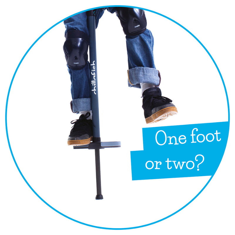 Chillafish Poogi CPPG01BLU kids пого стик Blue