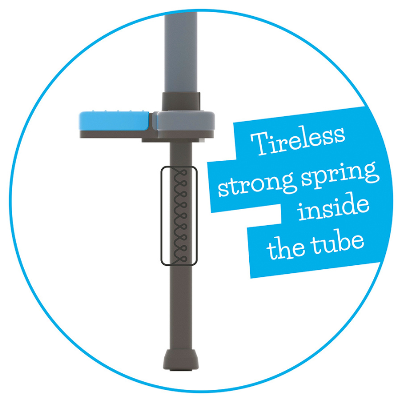 Chillafish Poogi CPPG01BLU kids пого стик Blue