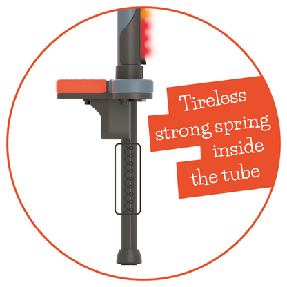 Chillafish Poogi Glow CPPG02PAP kids пого стик Papaya