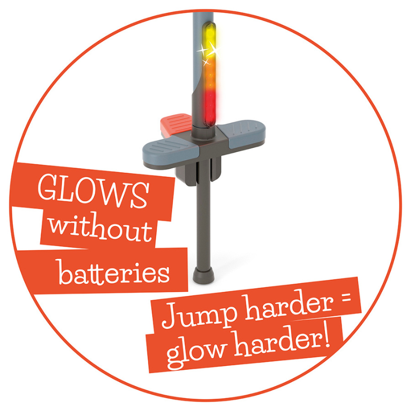 Chillafish Poogi Glow CPPG02PAP kids пого стик Papaya