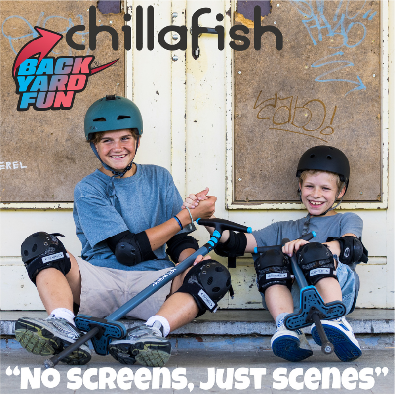 Chillafish Poogi CPPG03BLU teen пого стик Blue