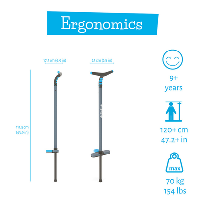 Chillafish Poogi CPPG03BLU teen пого стик Blue