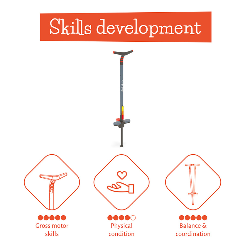 Chillafish Poogi Glow CPPG04PAP teen пого стик Papaya