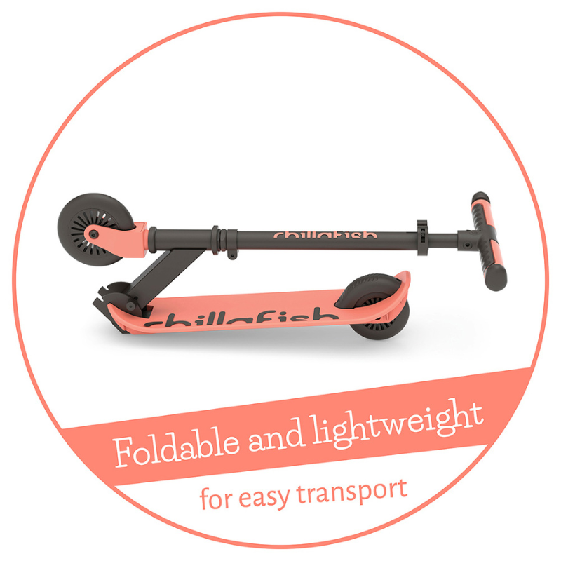 Chillafish Flexxi Glow CPFM04FLA сгъваема тротинетка Flamingo