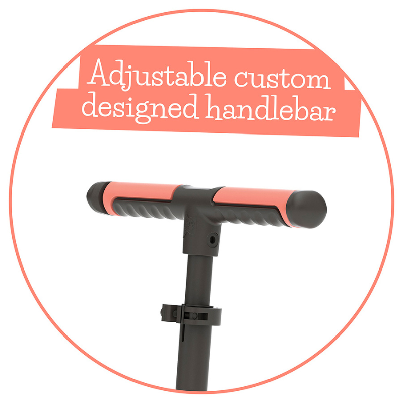 Chillafish Flexxi Glow CPFM04FLA сгъваема тротинетка Flamingo