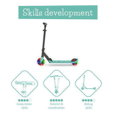 Chillafish Flexxi Glow CPFM04MIN сгъваема тротинетка Mint