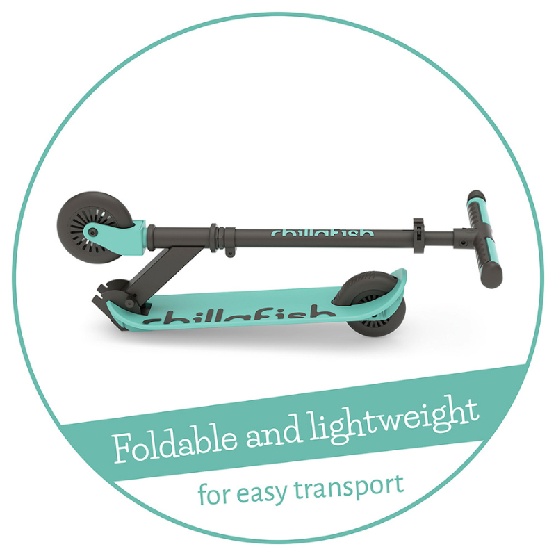 Chillafish Flexxi Glow CPFM04MIN сгъваема тротинетка Mint