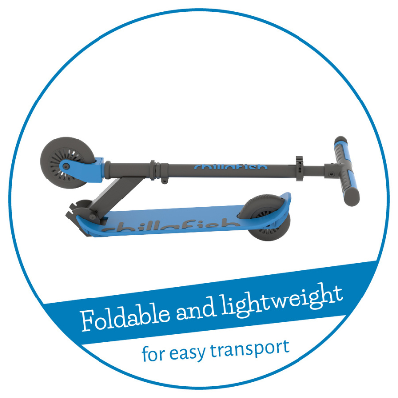 Chillafish Flexxi Glow CPFM04NAV сгъваема тротинетка Navy