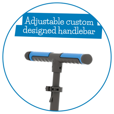 Chillafish Flexxi Glow CPFM04NAV сгъваема тротинетка Navy