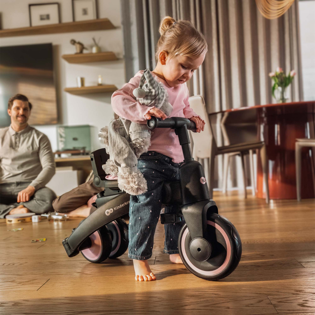 KinderKraft JAZZ 3 сгъваема триколка БЕЖОВА