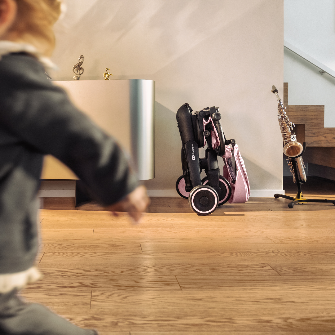 KinderKraft JAZZ 3 сгъваема триколка БЕЖОВА
