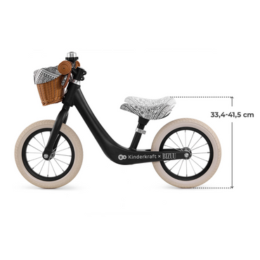 Kinderkraft RAPID 2 колело за баланс BIZUU BLACK